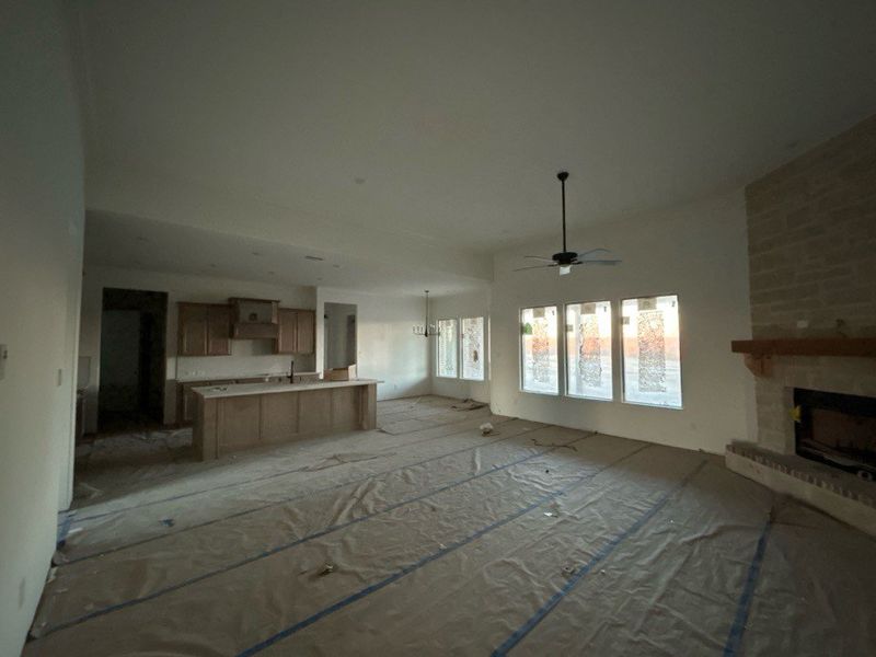 In-progress construction of a new home in Creekview Addition, Van Alstyne, TX (Image 6).