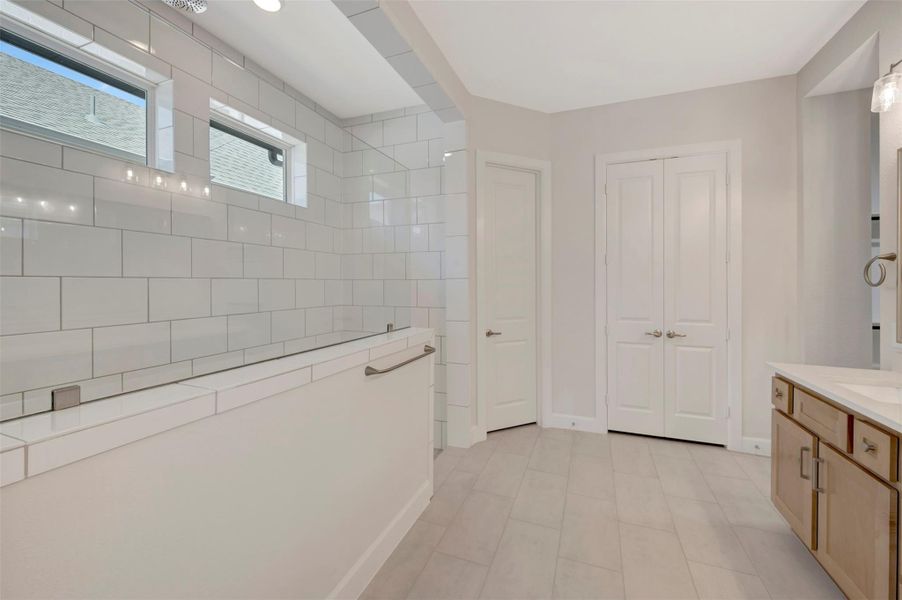 Furnished interior view inside a new home in The Woodlands Hills - Summit Collection, Willis (Image 26).