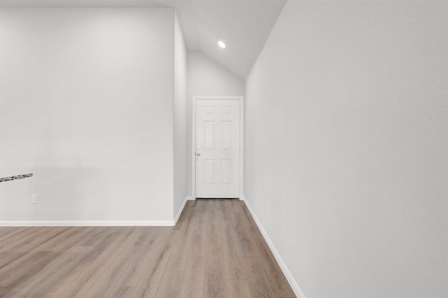 Spacious, unfurnished interior of a new home in Meadow Park, Denton (Image 37). Spacious, unfurnished interior of a new home in Meadow Park, Denton (Image 37).