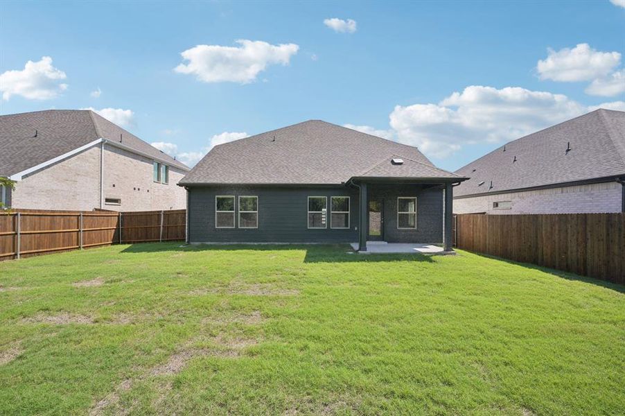 Front exterior of a new home in Windmore, Princeton, TX, highlighting curb appeal (Image 21).