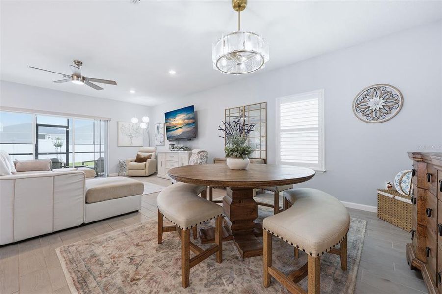 Furnished interior view inside a new home in Trailhead Landing, Alachua (Image 11).