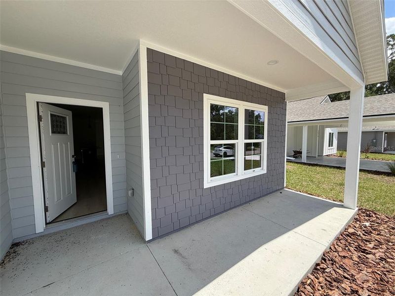 Exterior details and patio area of a home in , Gainesville (Image 3). Exterior details and patio area of a home in , Gainesville (Image 3).