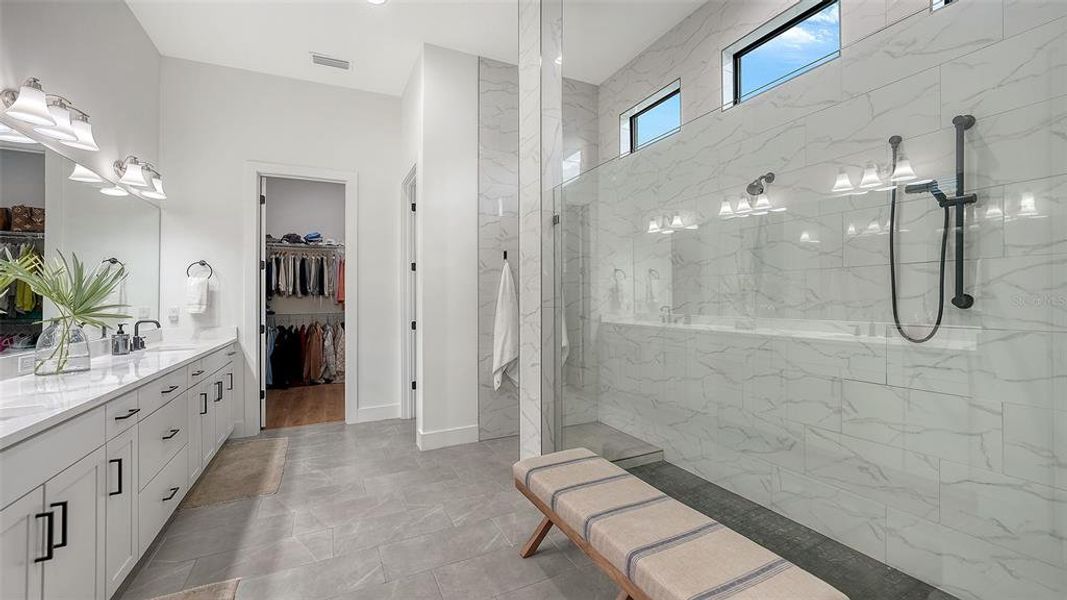 Furnished interior view inside a new home in , Sarasota (Image 63).