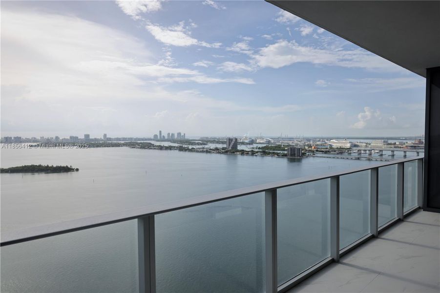 Exterior details and patio area of a home in Aria Reserve, Miami (Image 2). Exterior details and patio area of a home in Aria Reserve, Miami (Image 2).