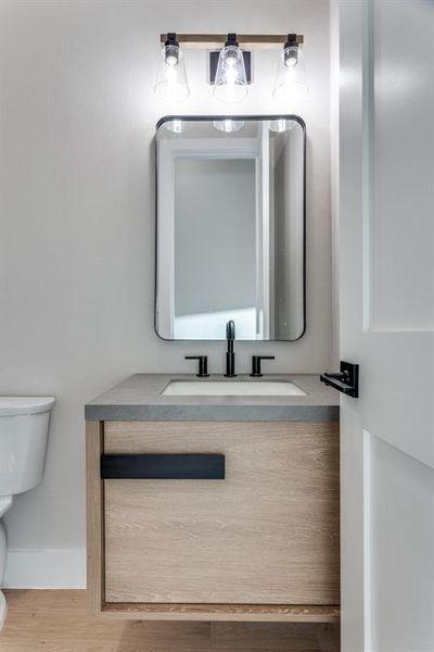 Half bathroom for guests