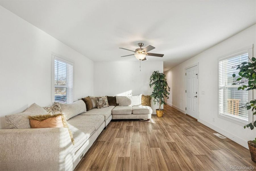 Furnished interior view inside a new home in , Denver (Image 3). Furnished interior view inside a new home in , Denver (Image 3).