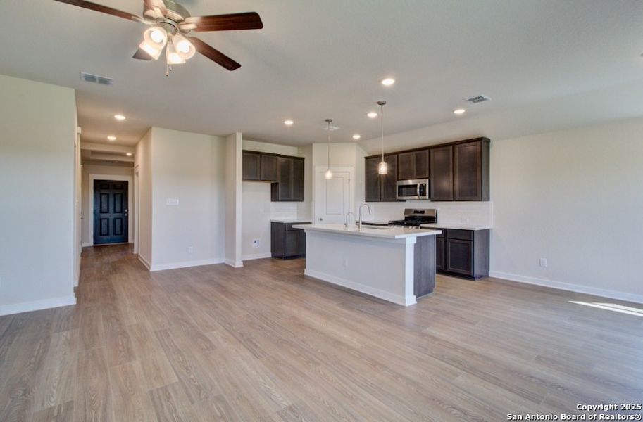 Spacious, unfurnished interior of a new home in Westridge - Premier, San Antonio (Image 15). Spacious, unfurnished interior of a new home in Westridge - Premier, San Antonio (Image 15).