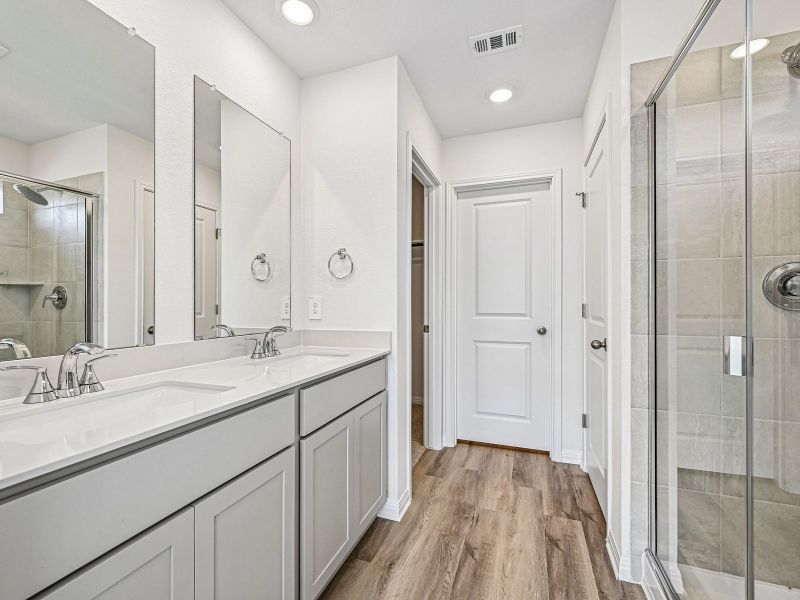 Furnished interior view inside a new home in Travena - Americana Collection, Georgetown (Image 7).