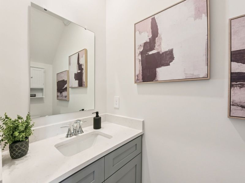 Furnished interior view inside a new home in Meadows at Wilson Farms - The Summit Series, Fort Mill (Image 14).