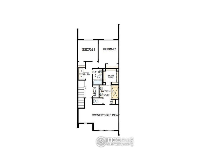 2D floor plan layout of this home in , Loveland, CO (Image 3). 2D floor plan layout of this home in , Loveland, CO (Image 3).