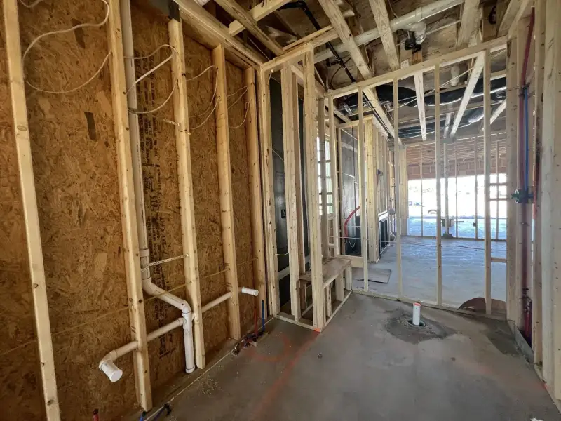 In-progress construction of a new home in Bradshaw Farms, Mount Juliet, TN (Image 11).