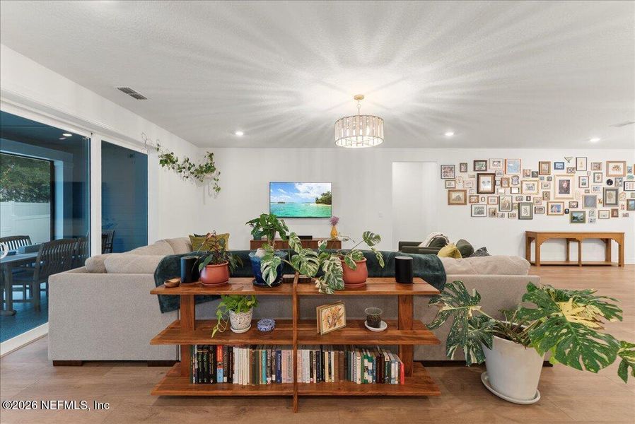 Furnished interior view inside a new home in , Jacksonville (Image 15).