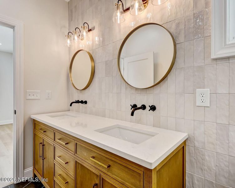 Furnished interior view inside a new home in , Jacksonville (Image 9).
