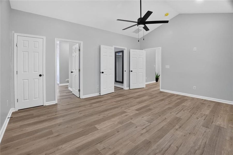 Spacious, unfurnished interior of a new home in , Locust Grove (Image 13).