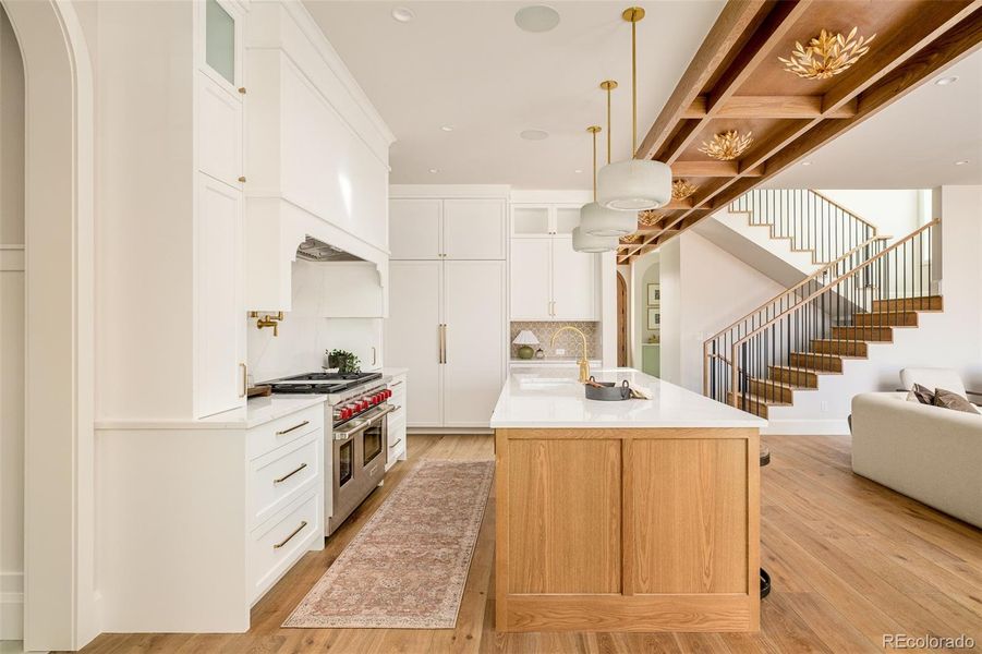 Furnished interior view inside a new home in , Denver (Image 8).