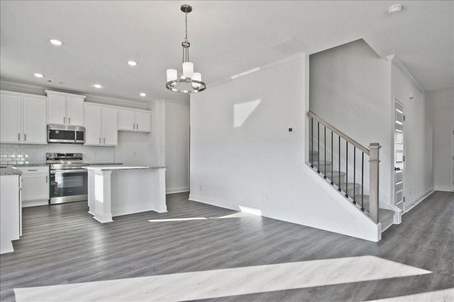 Spacious, unfurnished interior of a new home in Clark Farms, Flowery Branch (Image 42). Spacious, unfurnished interior of a new home in Clark Farms, Flowery Branch (Image 42).