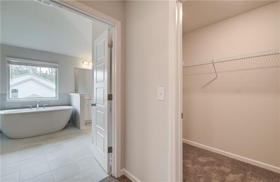 Furnished interior view inside a new home in Riverbend Overlook, Fayetteville (Image 3).