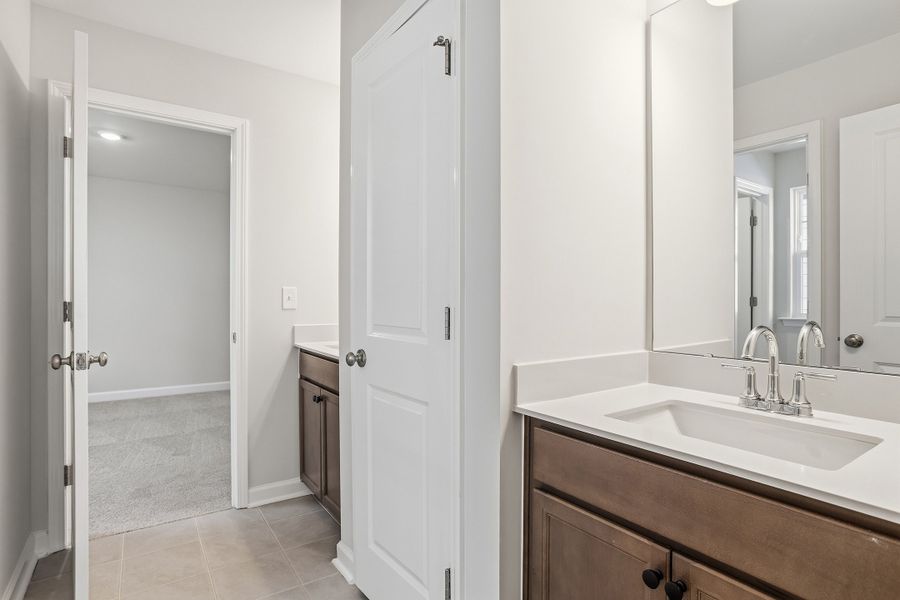 Furnished interior view inside a new home in Sweetbrier, Durham (Image 16).