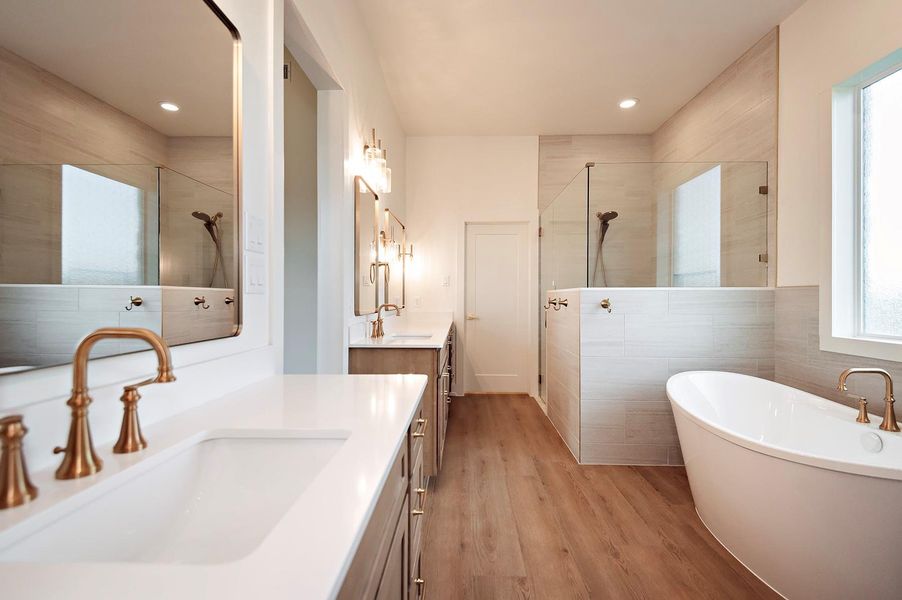 Furnished interior view inside a new home in , Salado (Image 14). Furnished interior view inside a new home in , Salado (Image 14).