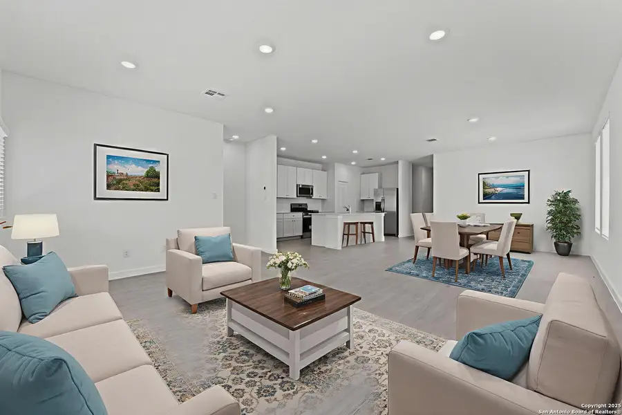 Furnished interior view inside a new home in Waterwheel: Coastline Collection, San Antonio (Image 13).