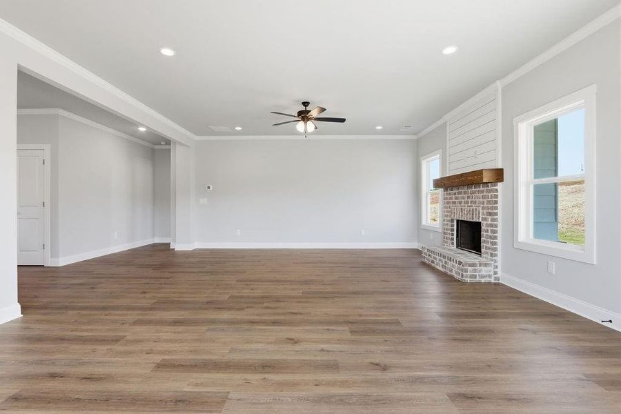Spacious, unfurnished interior of a new home in , Monroe (Image 15).