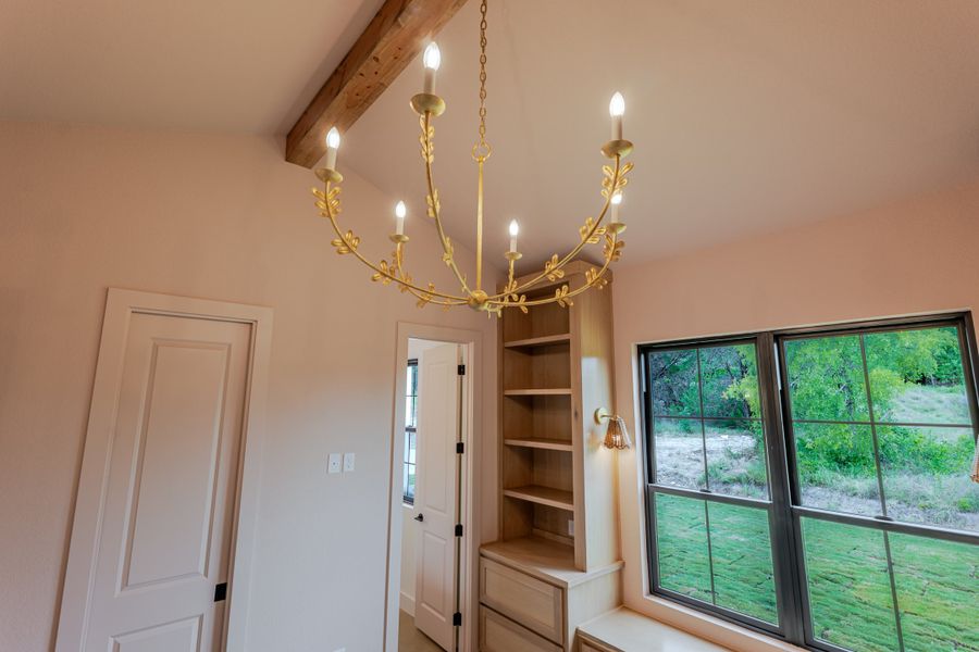 Furnished interior view inside a new home in Eagles Bluff, Weatherford (Image 13).