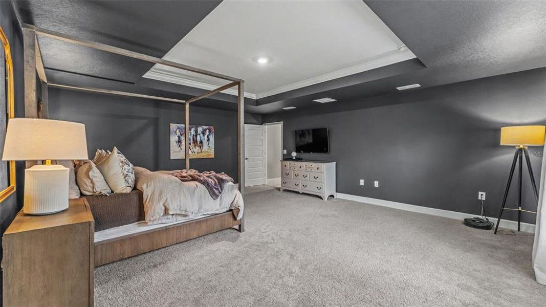 Furnished interior view inside a new home in Lake Juliana Estates, Auburndale (Image 28).