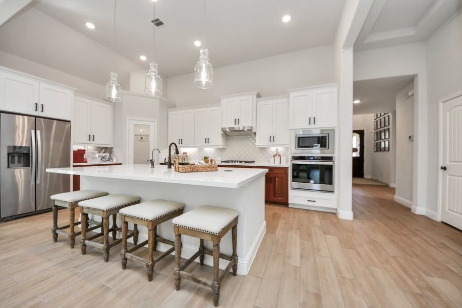 Representative furnished interior of a home built from the Sedona by Beazer Homes in Timber Hollow, Magnolia (Image 4). Representative furnished interior of a home built from the Sedona by Beazer Homes in Timber Hollow, Magnolia (Image 4).