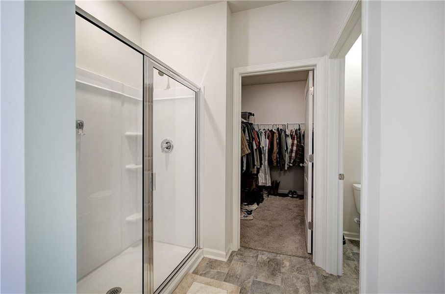Furnished interior view inside a new home in , Cartersville (Image 38).