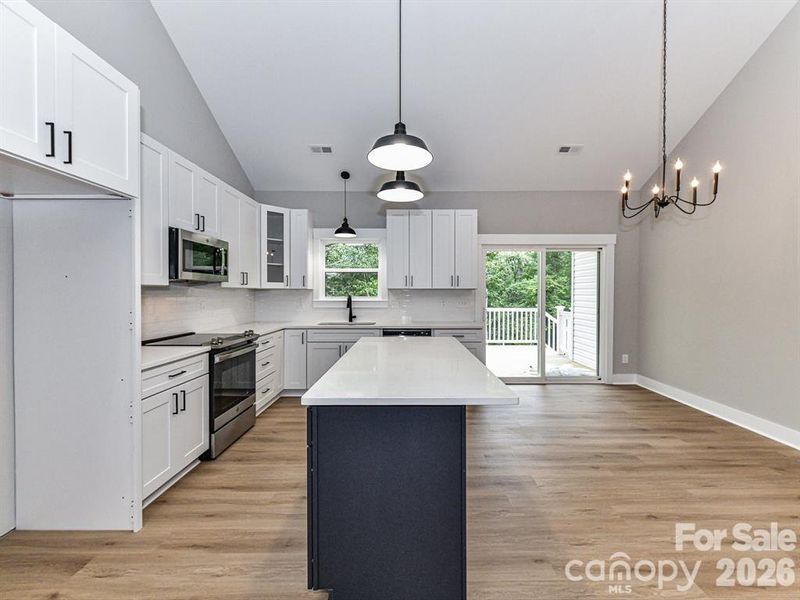 Furnished interior view inside a new home in , Marshville (Image 8).