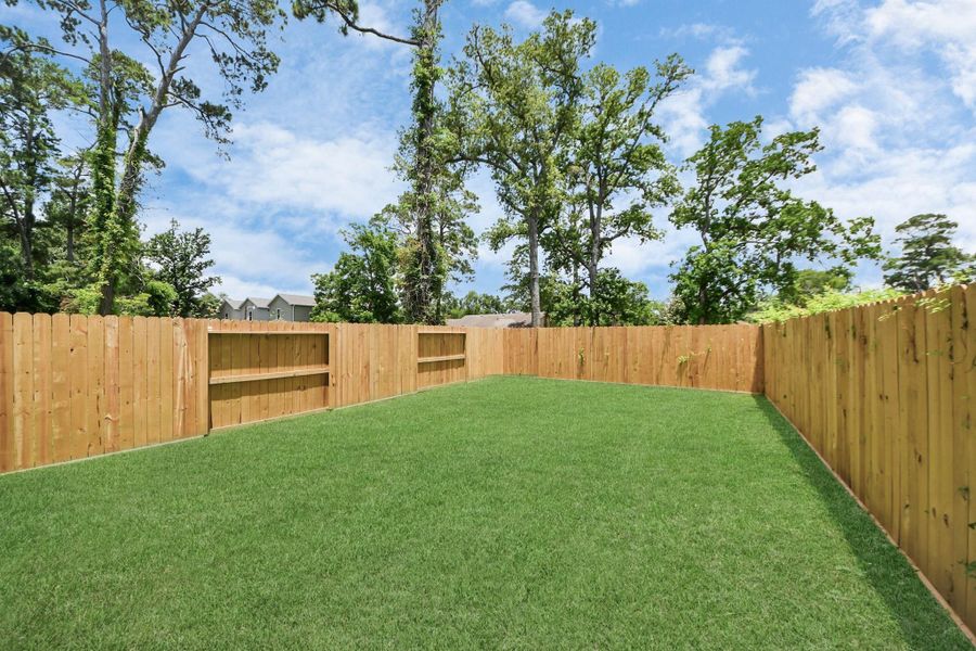 Exterior details and patio area of a home in , Houston (Image 2).