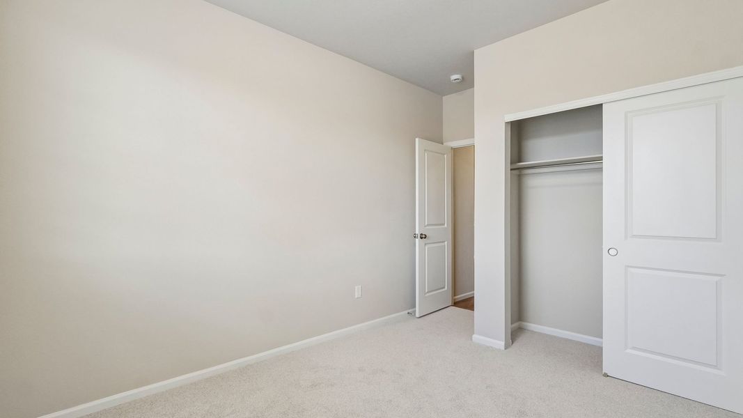 Spacious, unfurnished interior of a new home in Banning Lewis Ranch, Colorado Springs (Image 37). Spacious, unfurnished interior of a new home in Banning Lewis Ranch, Colorado Springs (Image 37).