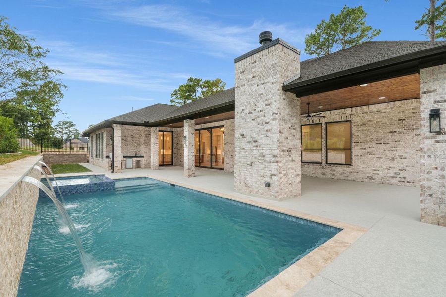 Exterior details and patio area of a home in , Montgomery (Image 29).