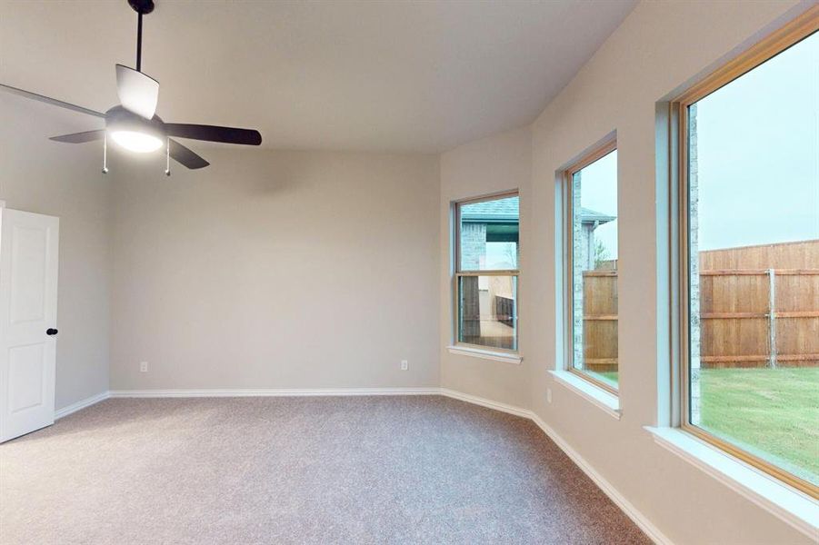 Spacious, unfurnished interior of a new home in Lilybrooke at Legacy Hills, Celina (Image 27). Spacious, unfurnished interior of a new home in Lilybrooke at Legacy Hills, Celina (Image 27).