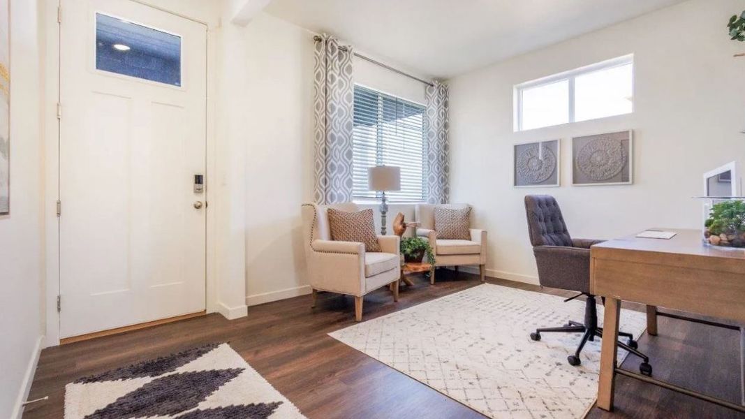 Furnished interior view inside a new home in Westgate, Greeley (Image 2).