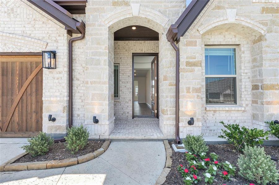Exterior details and patio area of a home in Chaparral Park, Oak Point (Image 22). Exterior details and patio area of a home in Chaparral Park, Oak Point (Image 22).