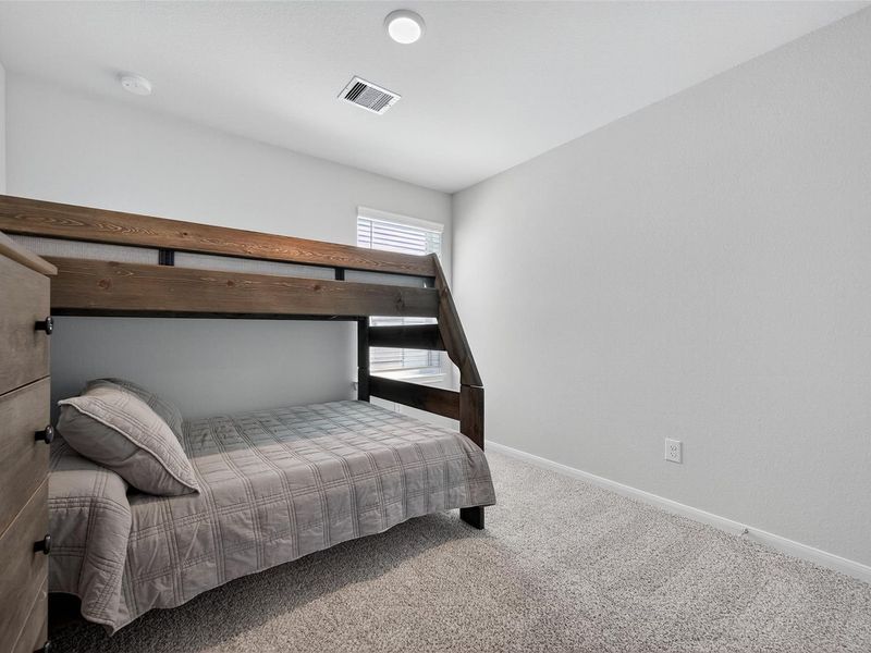 Furnished interior view inside a new home in Lakes at Black Oak, Magnolia (Image 37). Furnished interior view inside a new home in Lakes at Black Oak, Magnolia (Image 37).