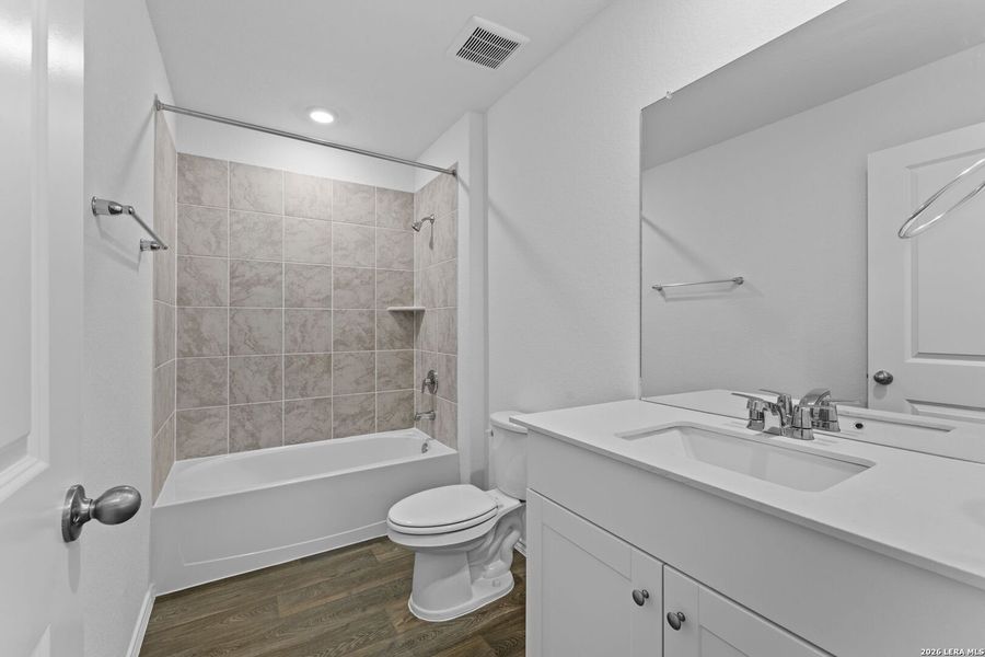 Furnished interior view inside a new home in Laurel Vistas, San Antonio (Image 8).