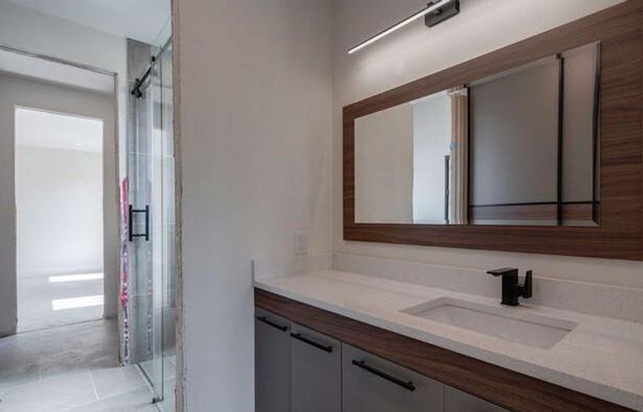 Furnished interior view inside a new home in , Cumming (Image 64).