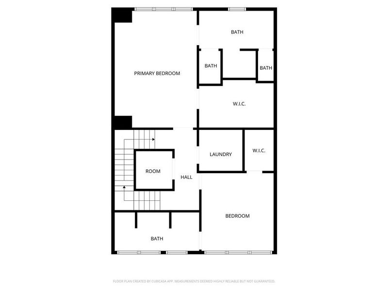 2D floor plan layout of this home in , Cartersville, GA (Image 8).