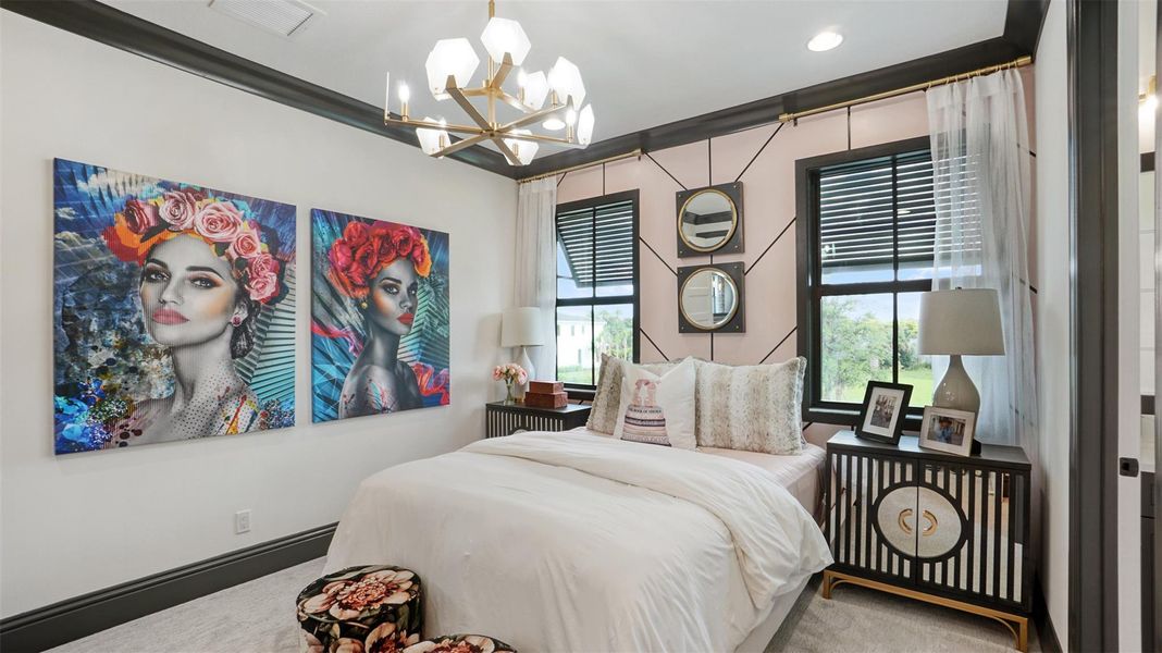 Furnished interior view inside a new home in Artistry Palm Beach, Palm Beach (Image 14).