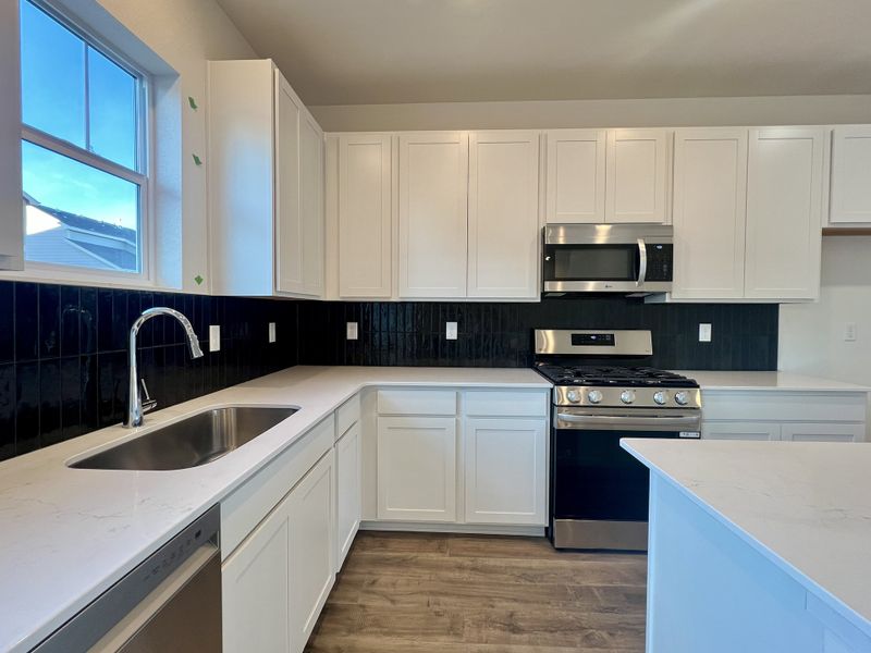 Furnished interior view inside a new home in Union Colony West, Greeley (Image 11). Furnished interior view inside a new home in Union Colony West, Greeley (Image 11).