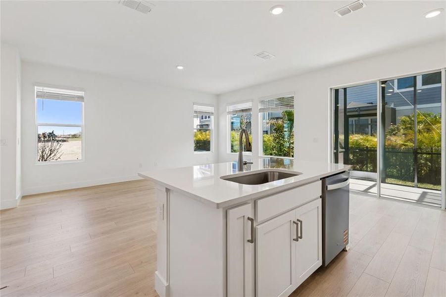 Furnished interior view inside a new home in North River Ranch – Townhomes, Parrish (Image 8).
