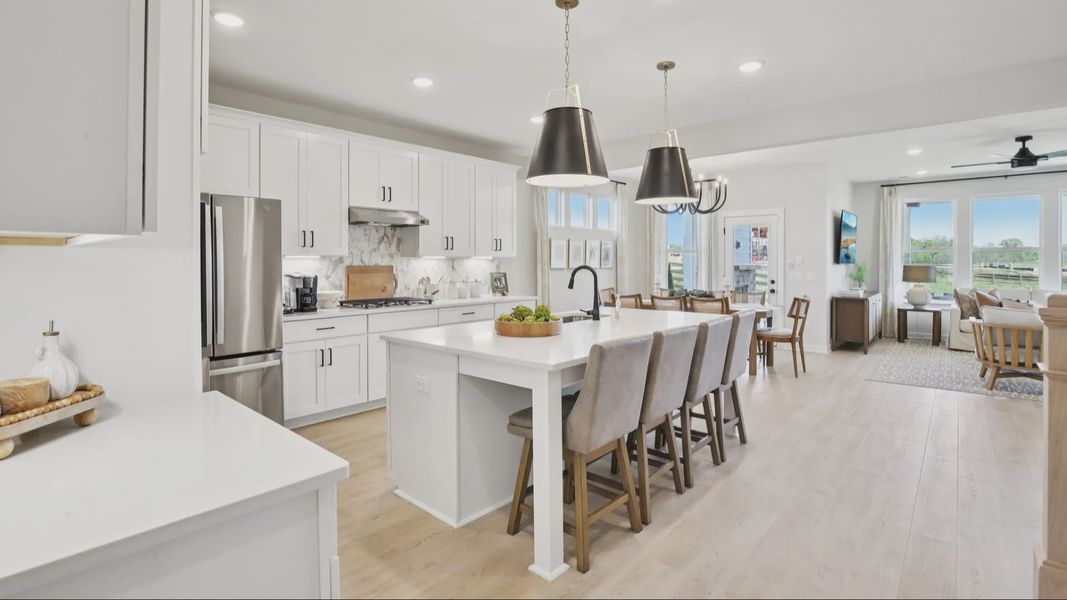 Furnished interior view inside a new home in Cottages of Bearwood, Mount Pleasant (Image 16).