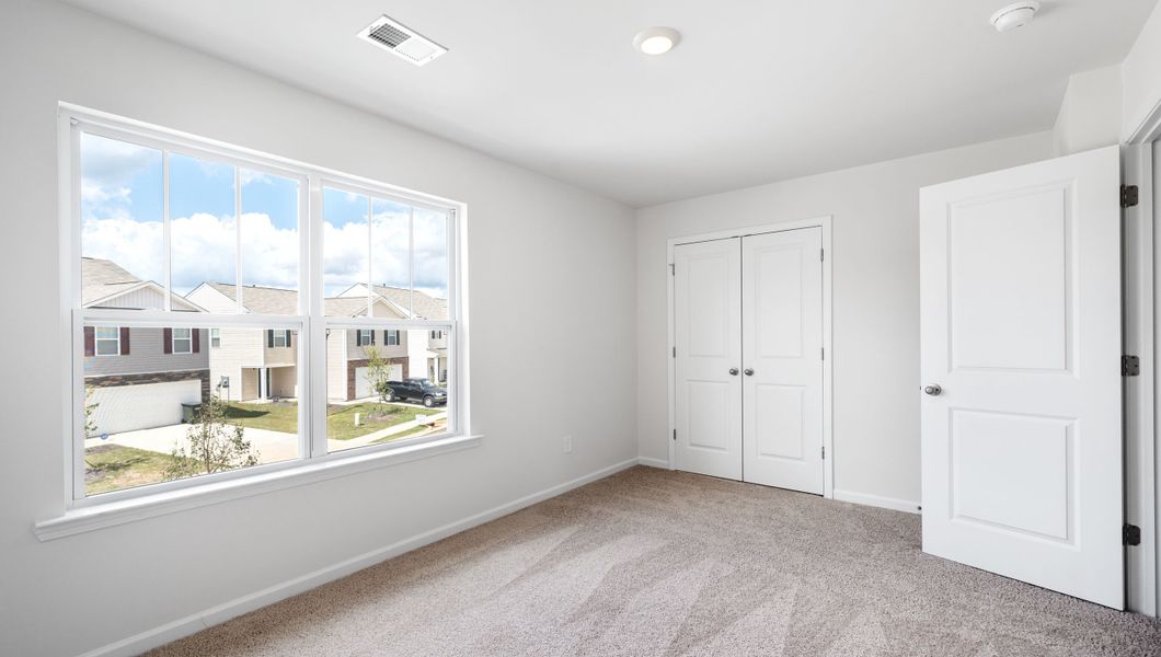 Representative unfurnished interior of a home built from the BRANDON by D.R. Horton in Baxter Village, Boiling Springs (Image 16). Representative unfurnished interior of a home built from the BRANDON by D.R. Horton in Baxter Village, Boiling Springs (Image 16).