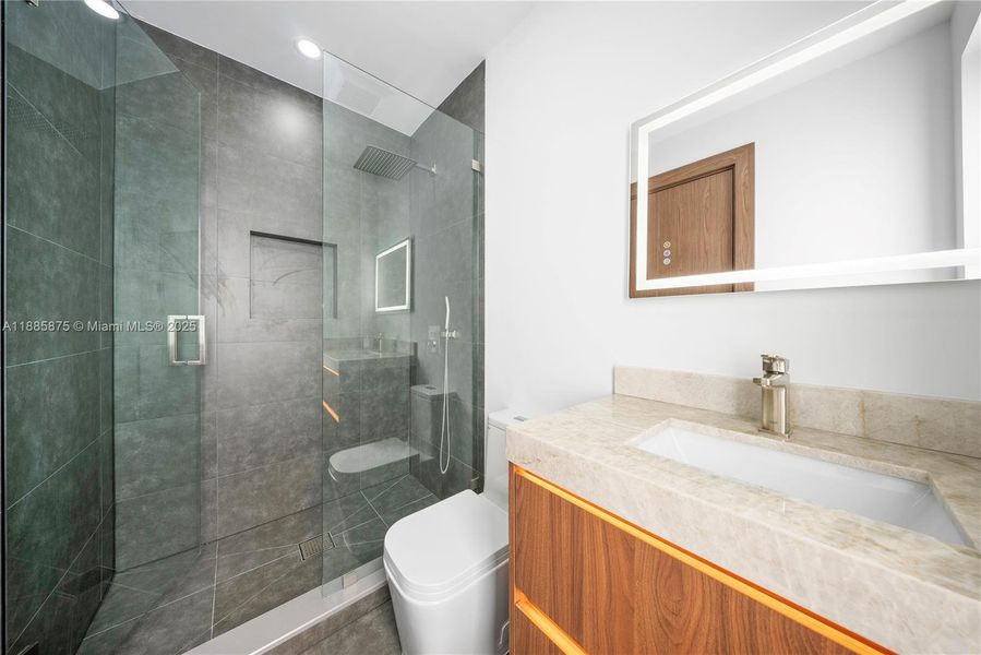 Furnished interior view inside a new home in , Miami (Image 10). Furnished interior view inside a new home in , Miami (Image 10).