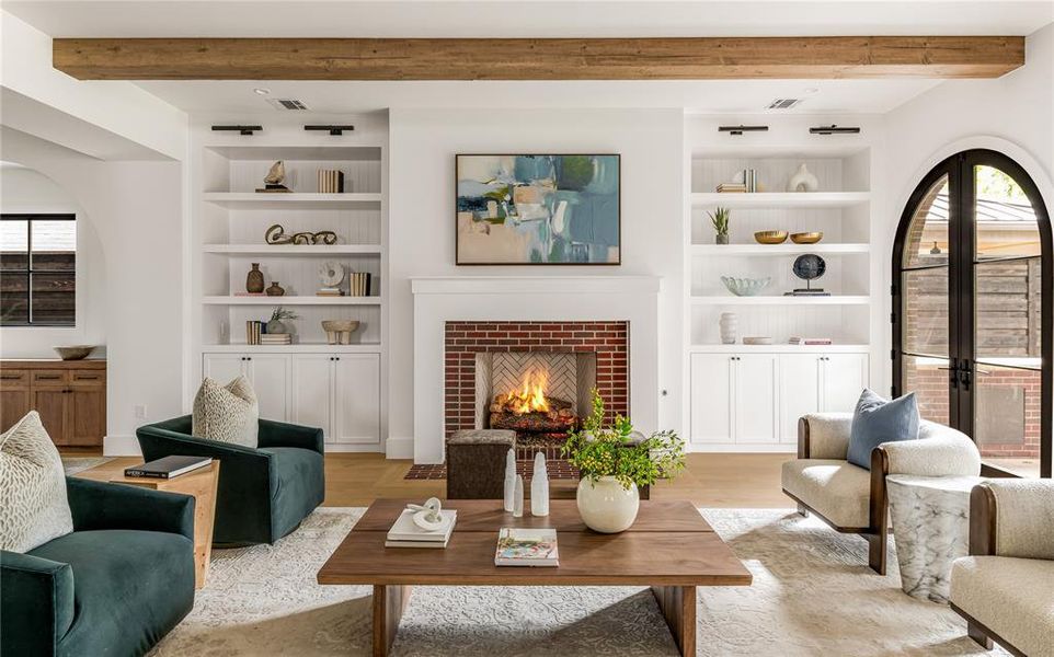 Furnished interior view inside a new home in , Dallas (Image 9). Furnished interior view inside a new home in , Dallas (Image 9).