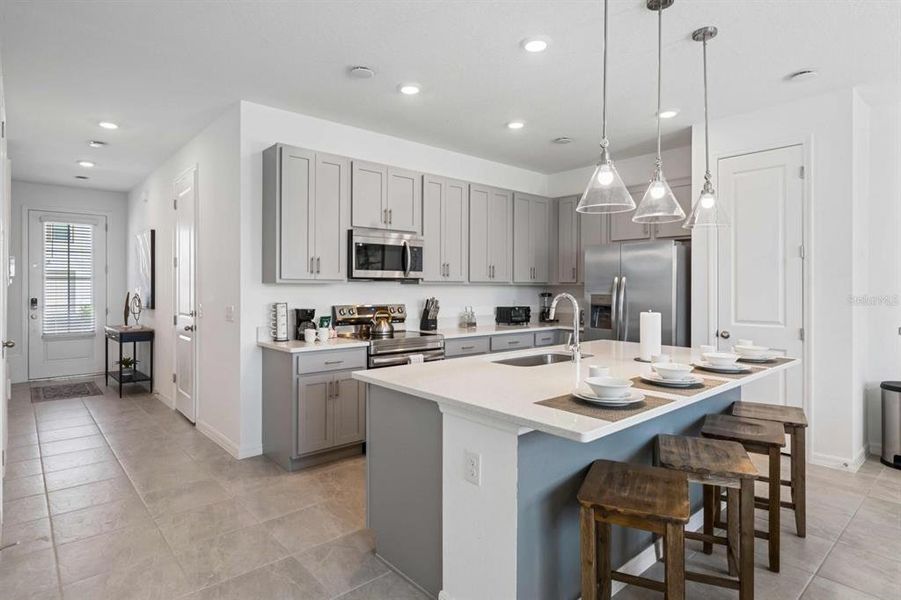 Furnished interior view inside a new home in , Davenport (Image 13). Furnished interior view inside a new home in , Davenport (Image 13).