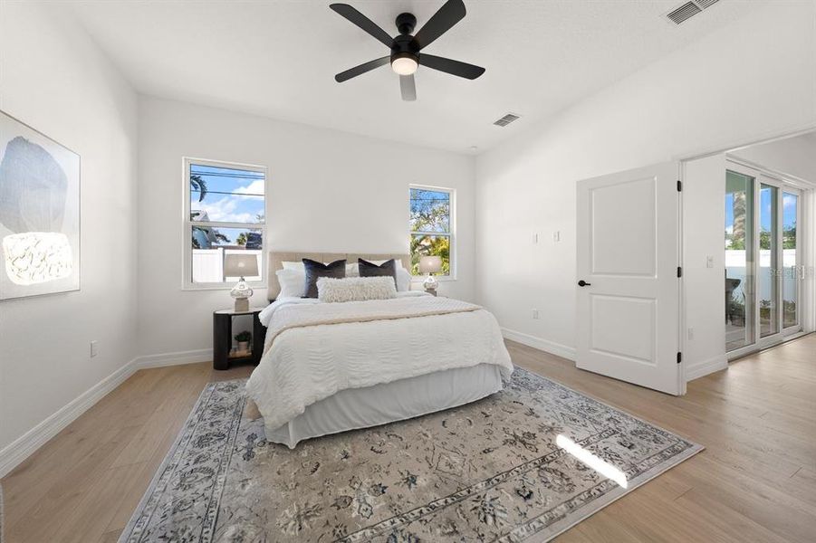 Furnished interior view inside a new home in , Dunedin (Image 19).