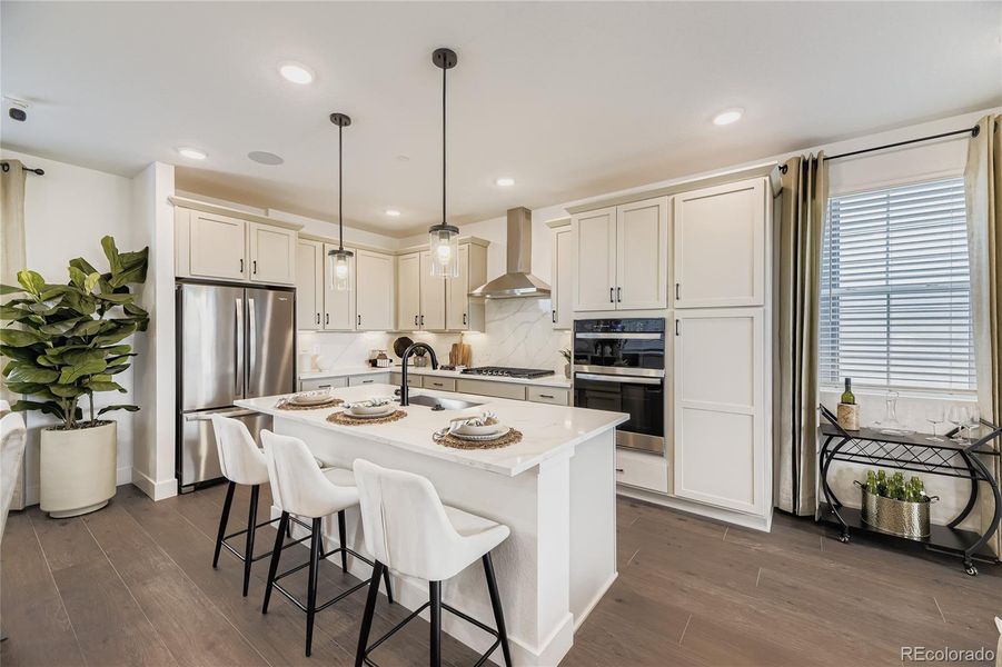 Gourmet kitchen